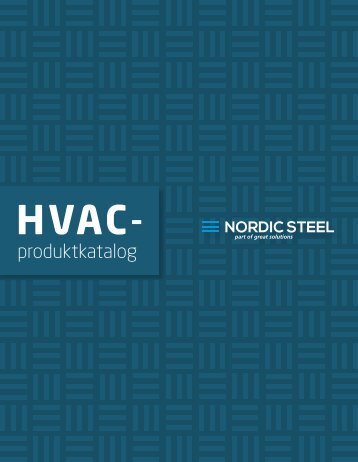 HVAC Produktbrosjyre fra Nordic Steel