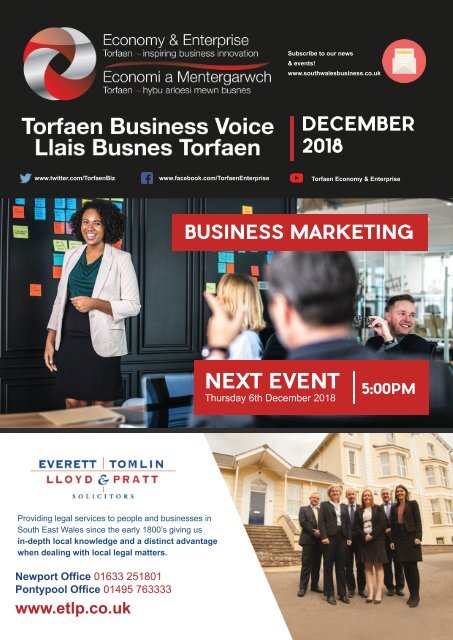 TBV Newsletter December 2018 (Eng)