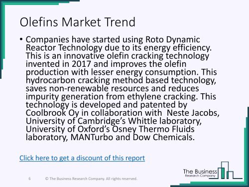 Olefins Global Market Briefing 2018