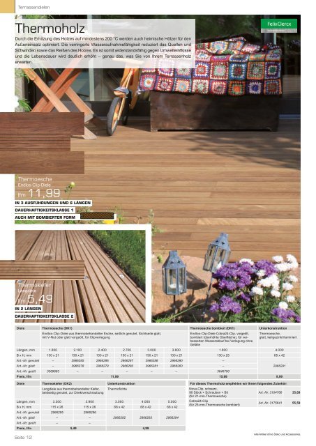 Eurobaustoff - Holz im Garten 2019 TEST FH-STSC