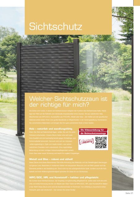 Eurobaustoff - Holz im Garten 2019 TEST FH-STSC