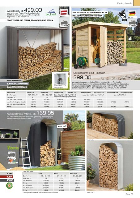 Eurobaustoff - Holz im Garten 2019 TEST FH-STSC