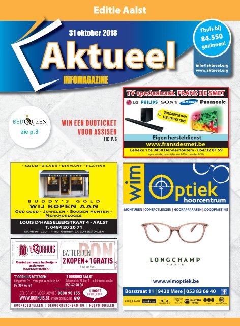 Editie Aalst 31 oktober 2018