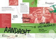 Prinsentuin Oudenbosch - Brochure 2018-2019