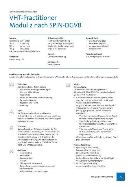 DWRO-consult Programm 2019