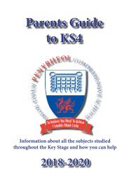 KS4 Parent Guide 2018