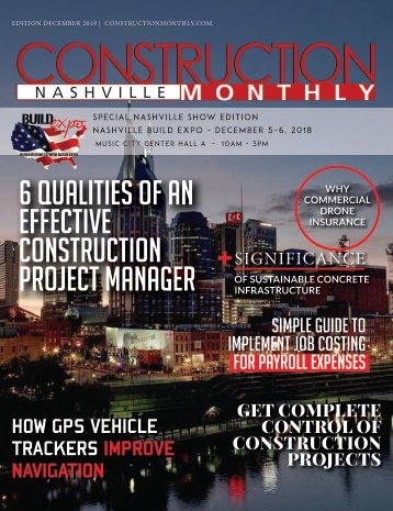 Nashville 2018 Construction Monthly