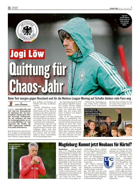 Berliner Kurier 14.11.2018