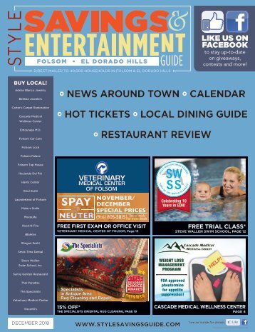 Style Savings and Entertainment Guide_December 2018
