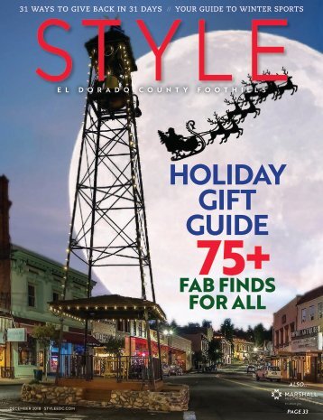 Style Magazine_El Dorado County and Foothills_December 2018