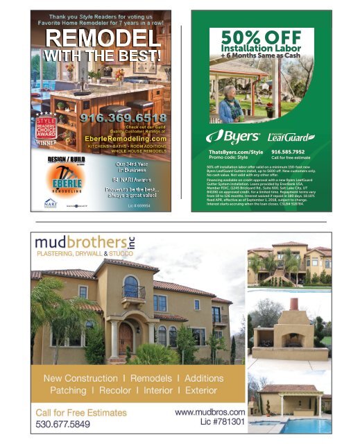 Style Magazine_El Dorado County and Foothills_December 2018