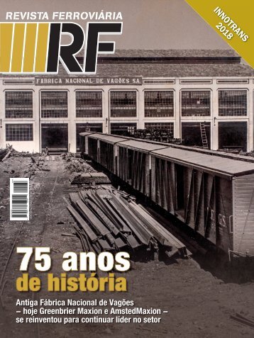 Revista Ferroviária Setembro/Outubro - 2018