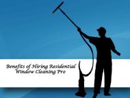 Benefits of Hiring Residential Window Cleaning Pro