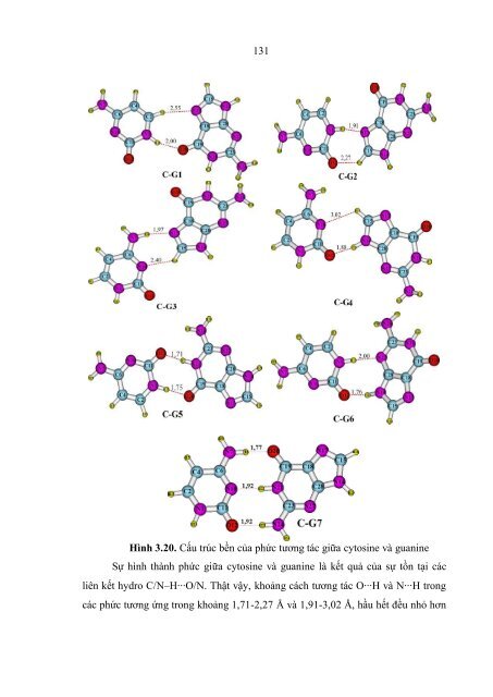 NGHIÊN CỨU LÝ THUYẾT LIÊN KẾT HYDRO X–H∙∙∙O/N (X = C, N) BẰNG PHƯƠNG PHÁP HÓA HỌC LƯỢNG TỬ