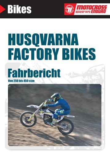 Husqvarna Factory Bikes