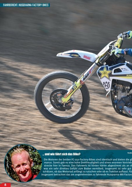 Husqvarna Factory Bikes