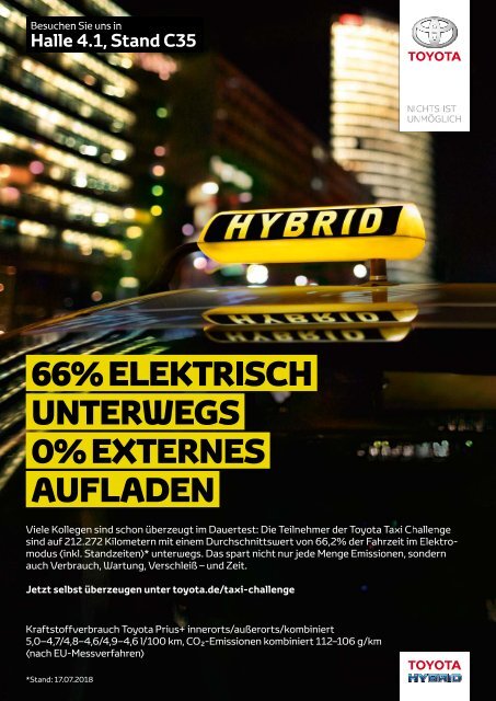 Taxi Times DACH - Oktober 2018