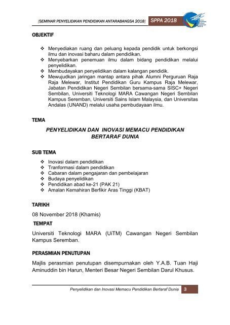 Seminar Penyelidikan Pen