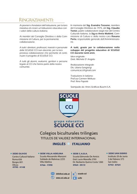 SCUOLE CCI 60º aniversario_versión en italiano