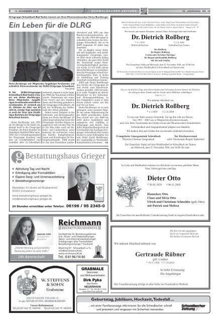 Schwalbacher Zeitung