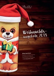 Metzgerei Böckle Weihnachstangebote 2018