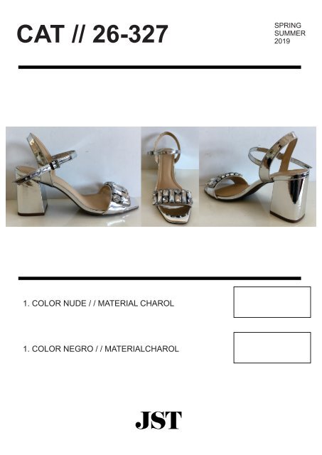 CATALOGO ZAPATOS SS19 