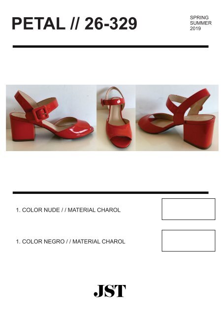 CATALOGO ZAPATOS SS19 