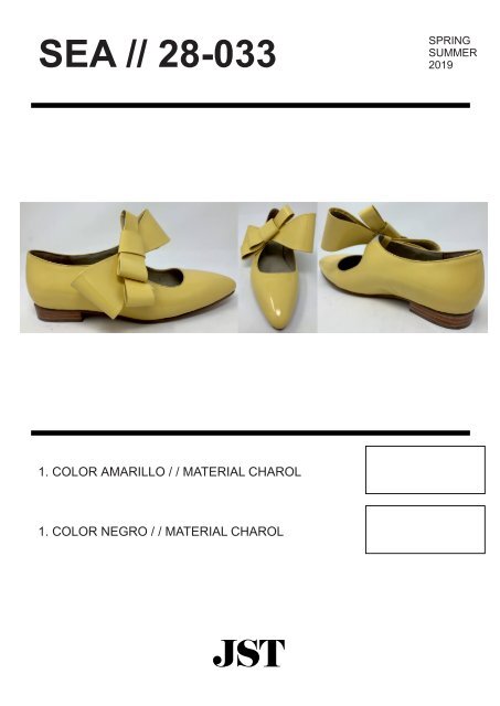 CATALOGO ZAPATOS SS19 