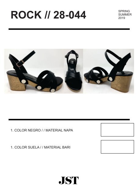 CATALOGO ZAPATOS SS19 