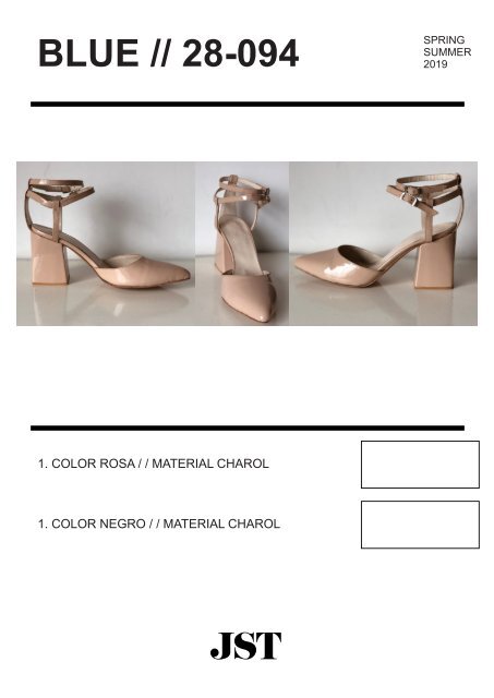 CATALOGO ZAPATOS SS19 