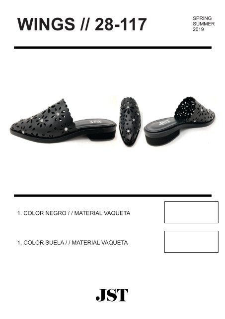 CATALOGO ZAPATOS SS19 