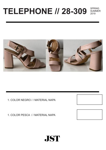 CATALOGO ZAPATOS SS19 