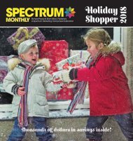 Spectrum Monthly Holiday Shopper Special Edition 2018