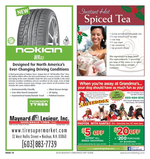 Spectrum Monthly Holiday Shopper Special Edition 2018