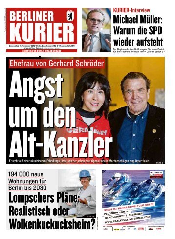 Berliner Kurier 15.11.2018