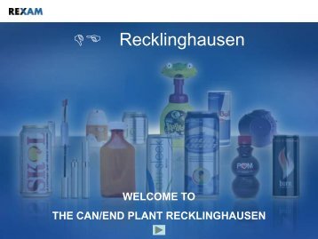 Rexam - Beverage Can Plant Presentation slides - Overview