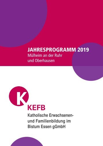 Mülheim-Oberhausen @KEFB Bistum Essen Programm 2019