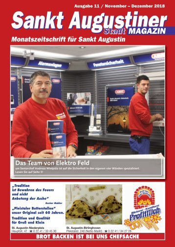 Sankt Augustiner Stadt-Magazin - Dezember 2018