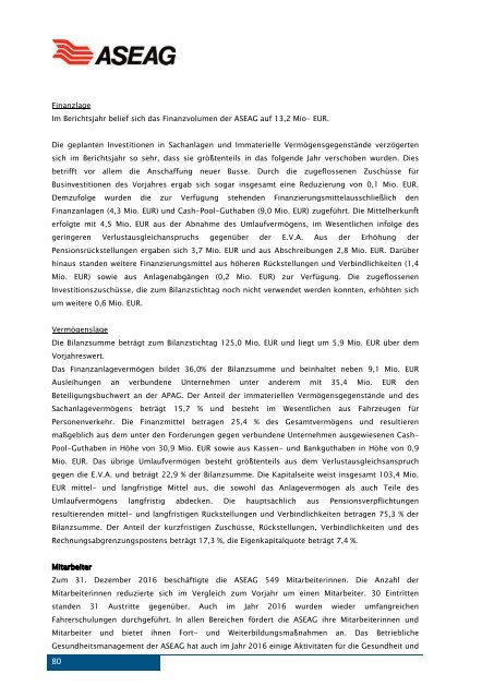 Beteiligungsbericht der StädteRegion Aachen zum 31.12.2016