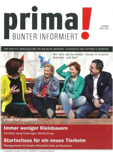 prima! Magazin - Ausgabe April 2013