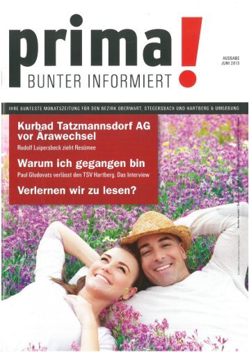 prima! Magazin - Ausgabe Juni 2013