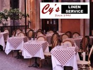 Professional Laundry Service Miami | Cy’s Linen Service