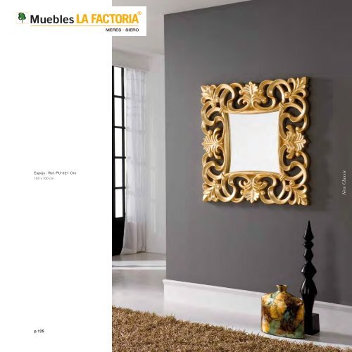 Catálogo muebles en Multi Estilos + Auxiliares + Espejos + Lamparas