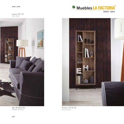 Catálogo muebles en Multi Estilos + Auxiliares + Espejos + Lamparas