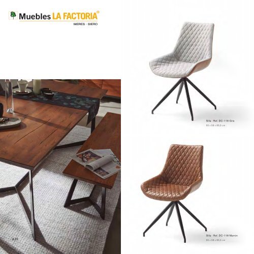 Catálogo muebles en Multi Estilos + Auxiliares + Espejos + Lamparas