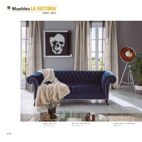 Catálogo muebles en Multi Estilos + Auxiliares + Espejos + Lamparas