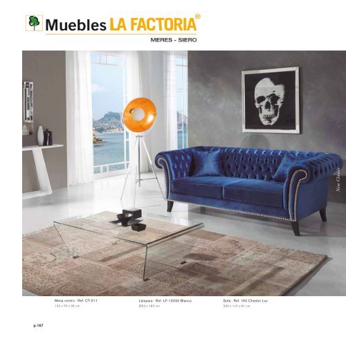 Catálogo muebles en Multi Estilos + Auxiliares + Espejos + Lamparas