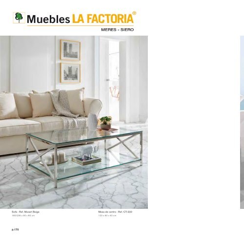 Catálogo muebles en Multi Estilos + Auxiliares + Espejos + Lamparas