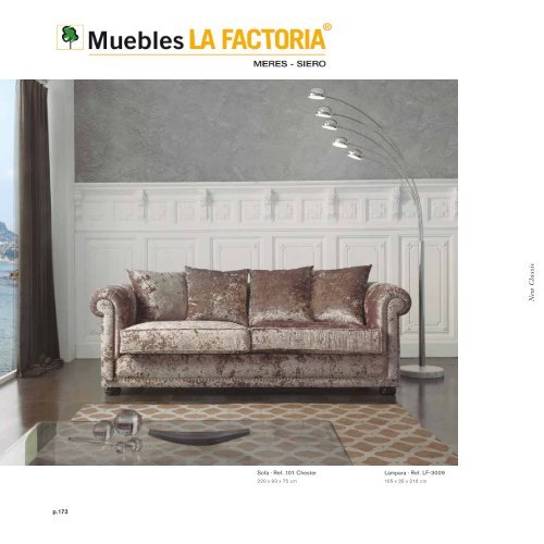 Catálogo muebles en Multi Estilos + Auxiliares + Espejos + Lamparas