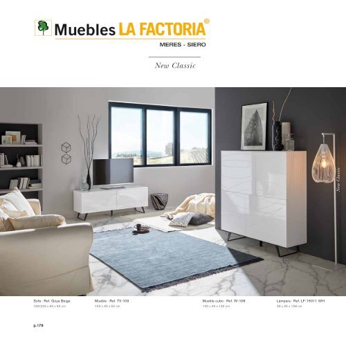 Catálogo muebles en Multi Estilos + Auxiliares + Espejos + Lamparas